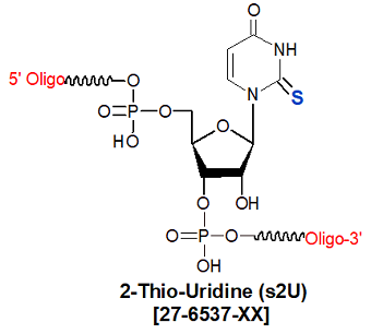 picture of 2-Thio-Uridine (s2U)