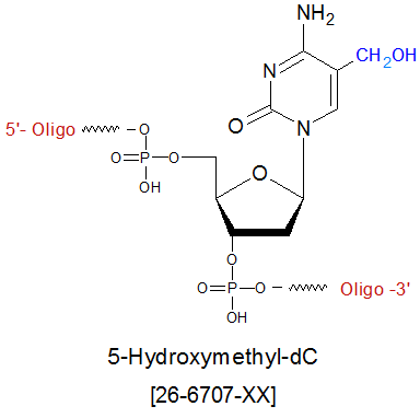 picture of 5-hm dC (5-Hydroxymethyl-dC)