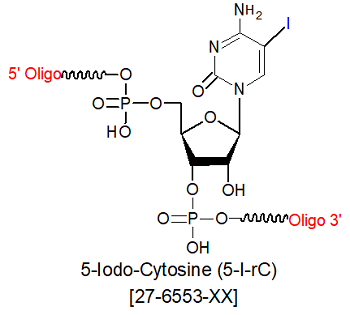 picture of 5-Iodo ribocytosine (5-I C)