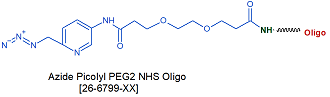 picture of Azide-Picolyl PEG2 N Oligo