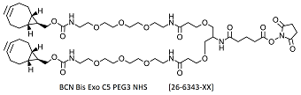picture of BCN Bis Exo C5 PEG3 NHS