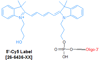 picture of Cy5 (5'-Cyanine 5)