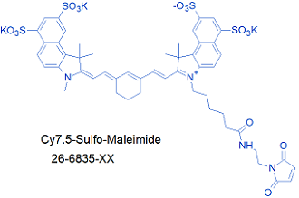 picture of Cy7.5-Sulfo-Maleimide