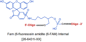 picture of Fam (6-fluorescein amidite (6-FAM))-Internal