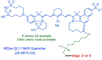 picture of IRDye QC-1 NHS Quencher