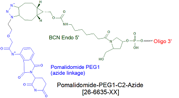 picture of Pomalidomide-PEG1-C2-Azide