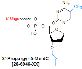 picture of Propargyl/Alkyne-3'-O-5-Me-dC