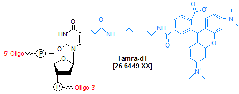 picture of Tamra-dT (Carboxytetramethylrhodamine-dT) 