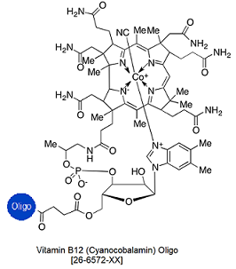 picture of Vitamin B12 (Cyanocobalamin) Oligo 