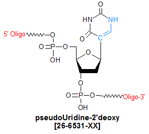 picture of pseudoUridine-2'deoxy (psi-dU)
